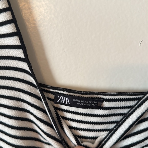 Zara Striped Knit Dress - Picture 2 of 2